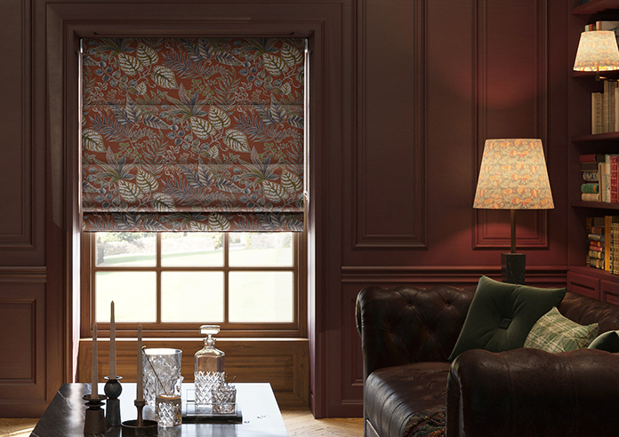 Paloma, Cinnamon - Twist&Fit Roman Blind - Image 3